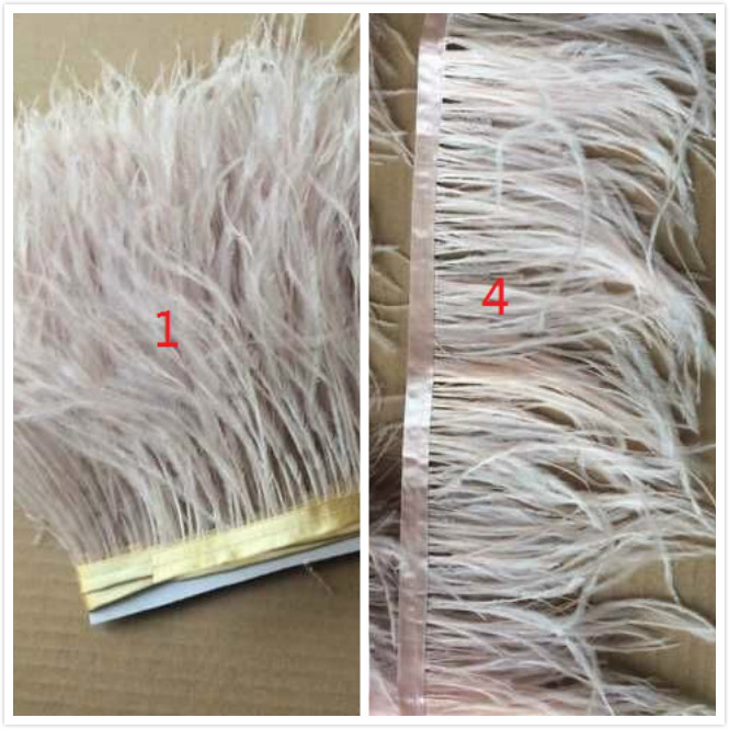50yards ostrich feathers trimms