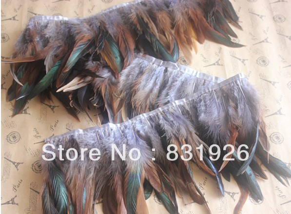 25 Yards Gray 6-7inch wide Couque feather trim for Skirt Dress AAA quality for Carnival showgirl customes