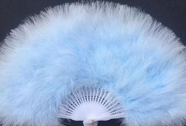 80*45cm light blue Feather Fan 80*45cm light blue Feather Fan