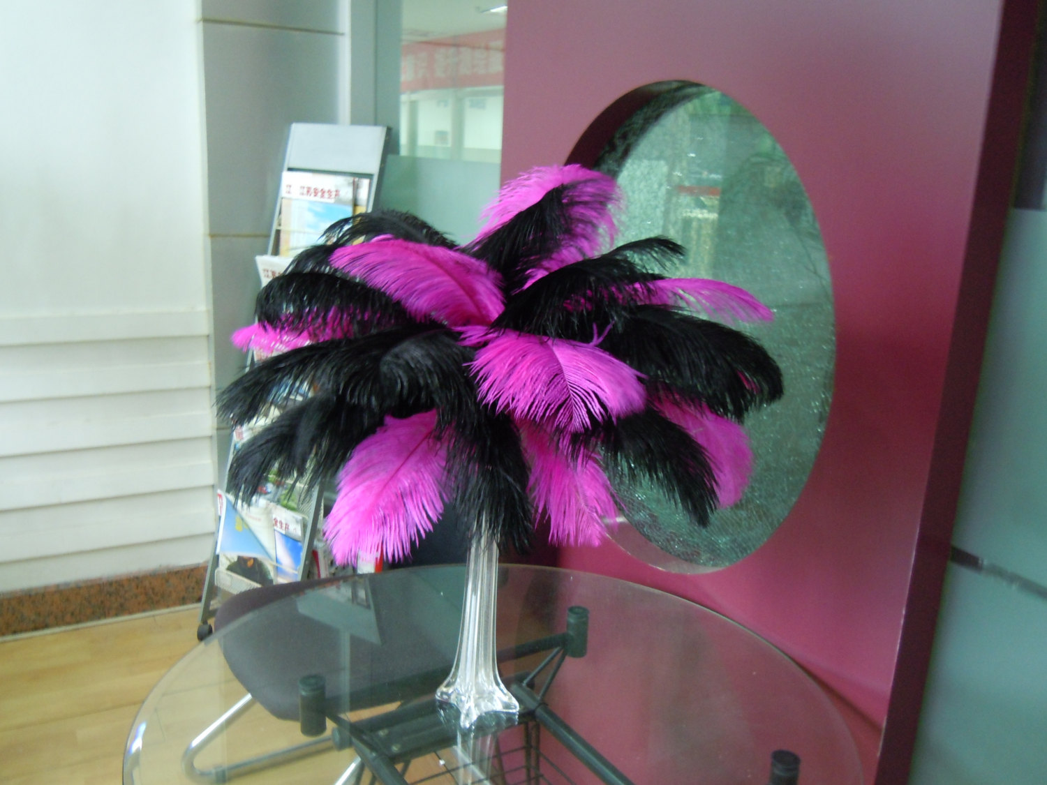 FREE SHIPPINHG 100pcs 12-14inch wholesale Ostrich Feathes centerpiece,turquoise ostrich feathers,purple ostrich feathers,white ostrich feathers,pink ostrich feathers - Click Image to Close